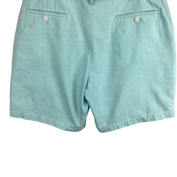 JOS. A. Bank Stays Cool Men's‎ Shorts 36 Light Green 100% Cotton - Picture 7 of 7